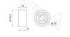 LANCIA 7540301 Deflection/Guide Pulley, timing belt